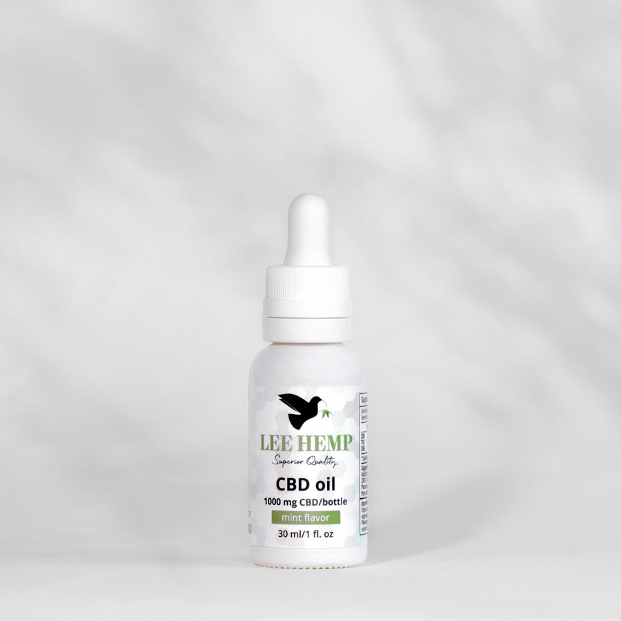 Full Spectrum CBD Oil - Mint Cream Flavor